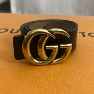 GG Belt fits up to a size 50 inch waist